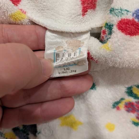 Vintage Colourblock Baby Sleeper - Picture 2 of 4